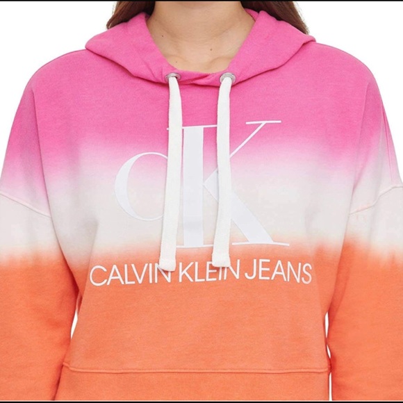 SOLD Host Pick! CALVIN KLEIN Colorful Hoodie - Picture 4 of 13
